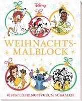 bokomslag Disney: Weihnachtsmalblock: 40 festliche Motive zum Ausmalen