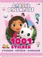 bokomslag Gabby's Dollhouse: 1001 Sticker: Stickern - Rätseln - Ausmalen