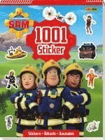 bokomslag Feuerwehrmann Sam: 1001 Sticker: Stickern - Rätseln - Ausmalen