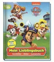 bokomslag PAW Patrol: Mein Lieblingsbuch - Geschichten - Sticker - Ausmalseiten