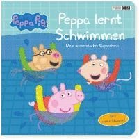 bokomslag Peppa Pig: Peppa lernt Schwimmen - Mein wasserstarkes Klappenbuch