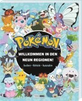bokomslag Pokémon: Willkommen in den neun Regionen! - Suchen - Rätseln - Ausmalen