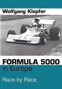 bokomslag Formula 5000 in Europe