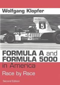 bokomslag Formula A and Formula 5000 in America