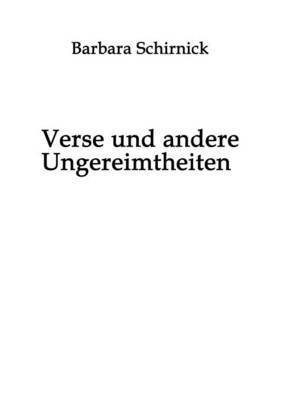 Verse und andere Ungereimtheiten 1