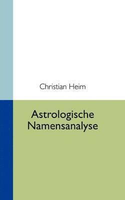 Astrologische Namensanalyse
