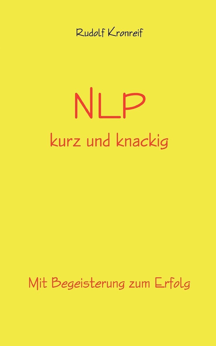 NLP kurz und knackig 1