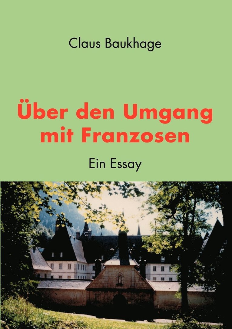 ber den Umgang mit Franzosen 1