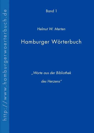 bokomslag Hamburger Woerterbuch