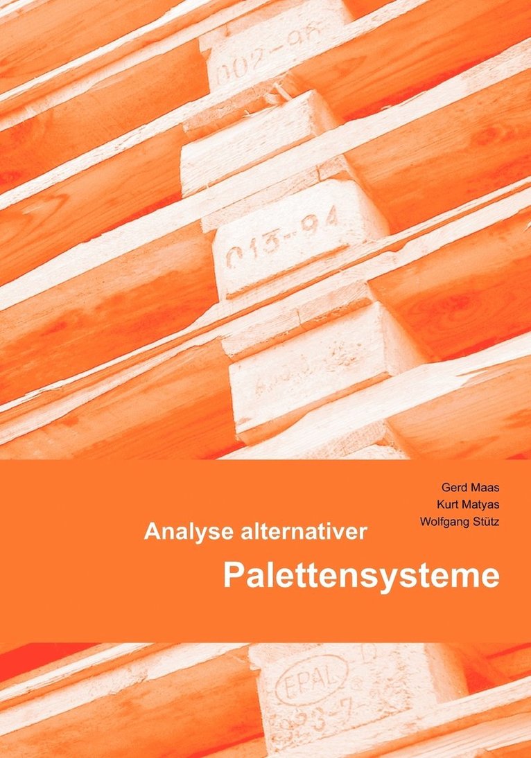 Analyse alternativer Palettensysteme 1