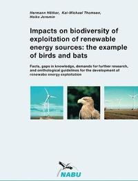 bokomslag Impacts on biodiversity of exploitation of renewable energy sources