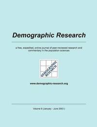 bokomslag Demographic Research, Volume 8