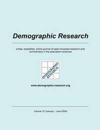 bokomslag Demographic Research, Volume 10