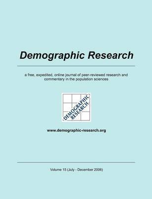 Demographic Research, Volume 15 1