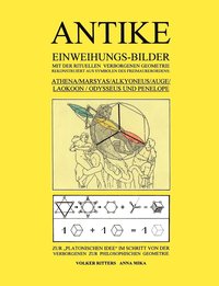 bokomslag Antike Einweihungs-Bilder mit der rituellen verborgenen Geometrie rekonstruiert aus Symbolen des Freimaurer-Ordens