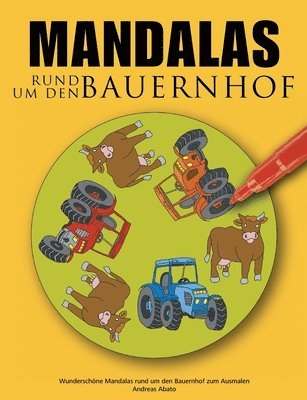 bokomslag Mandalas rund um den Bauernhof