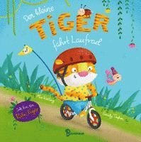 Der kleine Tiger fährt Laufrad