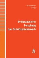 bokomslag Evidenzbasierte Forschung zum Schriftspracherwerb