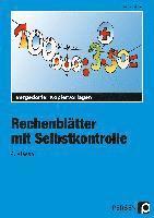 bokomslag Rechenblätter mit Selbstkontrolle - 4. Klasse