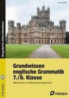 Manfred Bojes - Grundwissen englische Grammatik 7./8.Klasse, Häftad