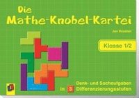 bokomslag Die Mathe-Knobel-Kartei Klasse 1/2
