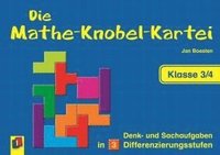 bokomslag Die Mathe-Knobel-Kartei Klasse 3/4