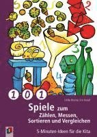 bokomslag 101 Spiele zum Zählen, Messen, Sortieren und Vergleichen