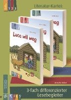 KidS - Literatur-Kartei: 'Luca will weg'. 3-fach differenzierter Lesebegleiter 1