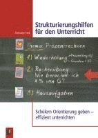 bokomslag Strukturierungshilfen für den Unterricht