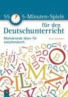 bokomslag 55 5-Minuten-Spiele für den Deutschunterricht