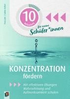 bokomslag 10 Minuten für meine Schüler - Konzentration fördern