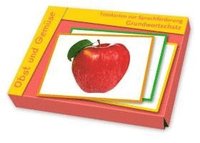 bokomslag Fotokarten zur Sprachförderung: Grundwortschatz: Obst und Gemüse