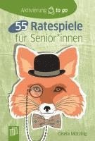 bokomslag 55 Ratespiele für Senioren und Seniorinnen