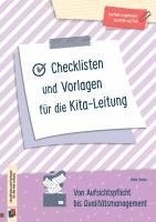 bokomslag Checklisten und Vorlagen für die Kita-Leitung