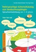 bokomslag Mehrsprachiger Kriterienkatalog zum Beobachtungsbogen Sprachentwicklung von 1-6 Jahren