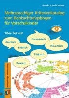 bokomslag Mehrsprachiger Kriterienkatalog zum Beobachtungsbogen für Vorschulkinder