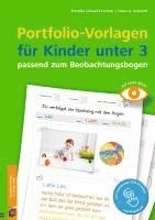 bokomslag Portfolio-Vorlagen für Kinder unter 3 - passend zum Beobachtungsbogen