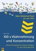 bokomslag 100 x Wahrnehmung und Konzentration