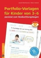 bokomslag Portfolio-Vorlagen für Kinder von 3-6 - passend zum Beobachtungsbogen
