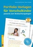 bokomslag Portfolio-Vorlagen für Vorschulkinder - passend zum Beobachtungsbogen