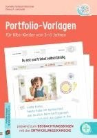 bokomslag Portfolio-Vorlagen für Kita-Kinder von 3-6 Jahren