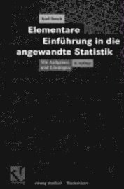 bokomslag Elementare Einführung in die angewandte Statistik