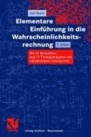 bokomslag Elementare Einführung in die Wahrscheinlichkeitsrechnung