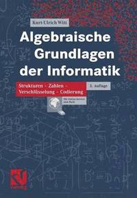 bokomslag Algebraische Grundlagen der Informatik