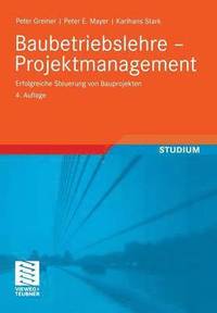 bokomslag Baubetriebslehre - Projektmanagement
