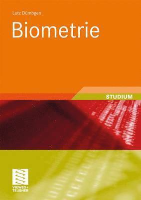 Lutz Dümbgen - Biometrie, Häftad