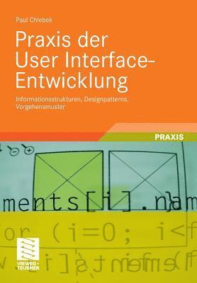 bokomslag Praxis der User Interface-Entwicklung