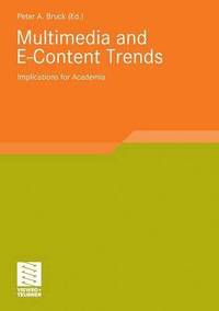 bokomslag Multimedia and E-Content Trends