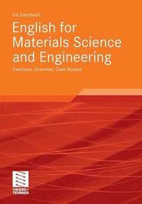 bokomslag English for Materials Science and Engineering