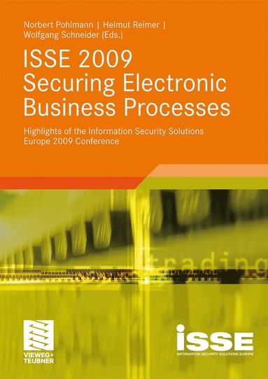 bokomslag ISSE 2009 Securing Electronic Business Processes